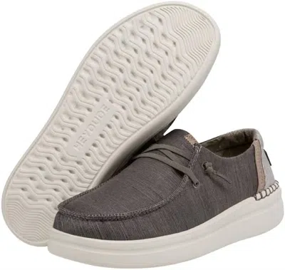 Hey Dude Wendy Rise Granite Grey