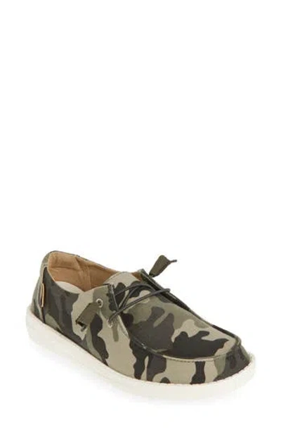 Hey Dude Wendy Slip-on Sneaker In Camo