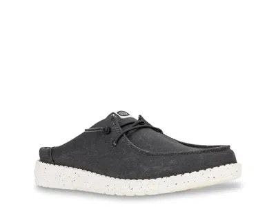 Hey Dude Wendy Slip Stretch Slipon In Gray