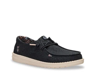 Hey Dude Wendy Slipon In Black
