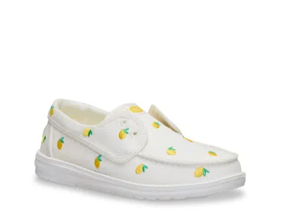 Hey Dude Wendy Slipon In White