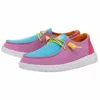 Hey Dude Wendy Slub Canvas In Color Block