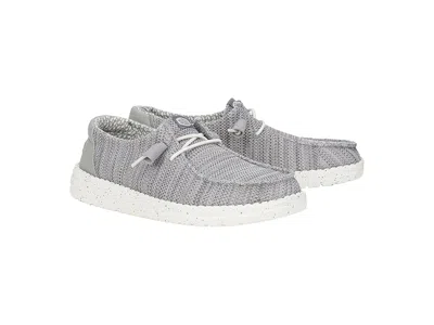 Hey Dude Wendy Stretch Sox Slipon In Gray