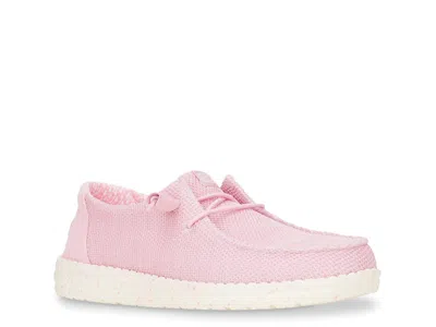 Hey Dude Wendy Stretch Sox Slipon In Pink