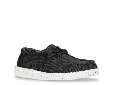 Hey Dude Wendy Stretch Sox Sneaker In Black