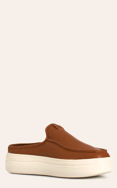 Hey Dude Women's Austin Lift Classic Cognac Slip On Shoes In Multi