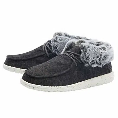 Hey Dude Women's Britt Slip-on Shoe In Black