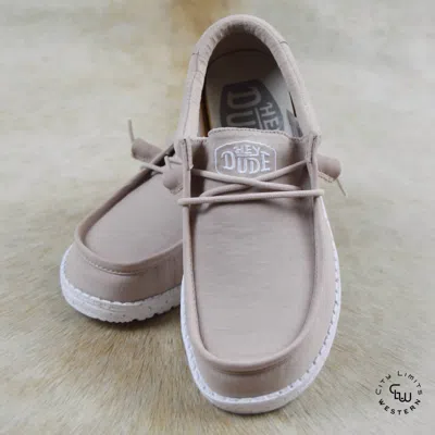 Hey Dude Women's Wally Slub In Tan In Brown
