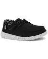Hey Dude Womens Wendy L Casual Shoe - Medium Width In Black In Black
