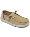 Hey Dude Women's Wendy Crafted Boho Casual Moccasin Sneakers From Finish Line In Tan