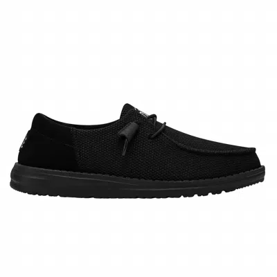 Hey Dude Women's Wendy Funk Mono Casual Slip On Shoe In Black