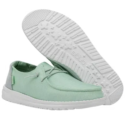 Hey Dude Women's Wendy Glitter Shoes In Moon Stone