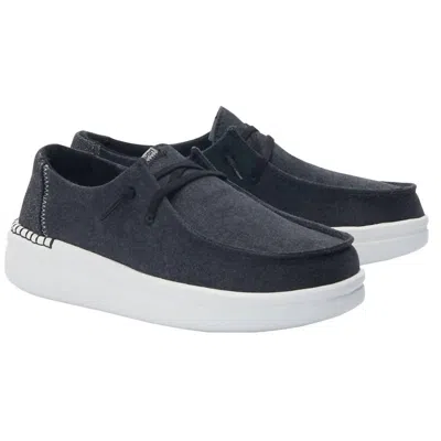 Hey Dude Women's Wendy Rise Sneakers In Black