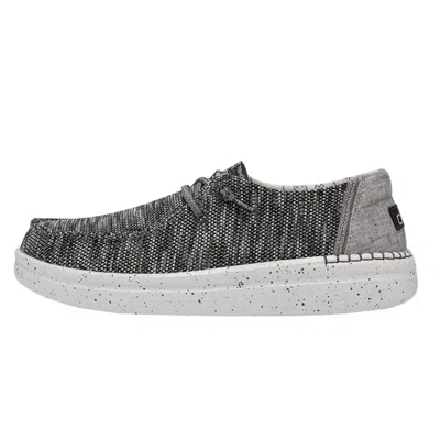 Hey Dude Women's Wendy Rise Sox Sneaker In Grey In Gray