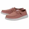 Hey Dude Women's Wendy Slub Moccasin In Terracotta In Pink