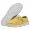 Hey Dude Women's Wendy Star Moccasin In Yellow In Multi