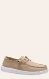 Hey Dude Wendy Stretch Canvas Slipon In Multi