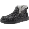 Hey Dude Womens Animal Print Booties In Multi