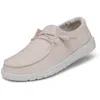 Hey Dude Womens Wendy Star Loafer - Pink In Pink