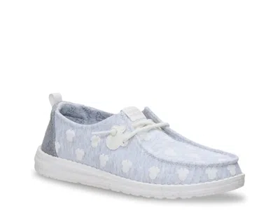 Hey Dude X Disney Wendy Minnie Slipon In Blue