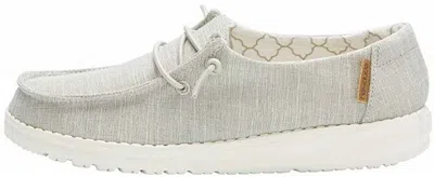 Hey Dude Kids' Youth Wendy Loafers In Linen Beige In Multi