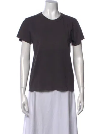 Pre-owned Hey Gang Crew Neck Short Sleeve T-shirt In Grey