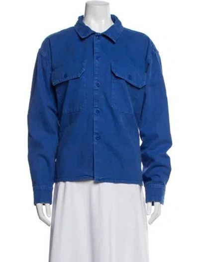 Pre-owned Hey Gang Jacket In Blue