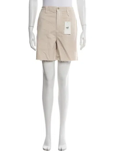 Pre-owned Hey Gang Mini Shorts In Neutrals