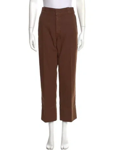 Pre-owned Hey Gang Wide Leg Pants In Brown