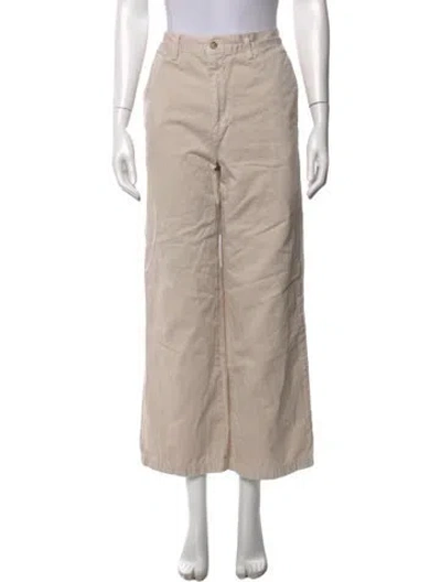 Pre-owned Hey Gang Wide Leg Pants In Neutral