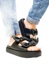 Hey Girl By Corkys Lil Bit Knotty In Black