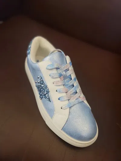 Hey Girl By Corkys Supernova In Light Blue Metallic In Multi