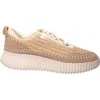 Hey Girl By Corkys Women's Adventure Sneaker In Beige In Multi