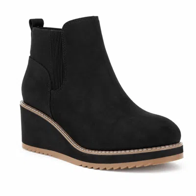 Hey Girl By Corkys Women's Apple Sauced Ankle Boots In Black