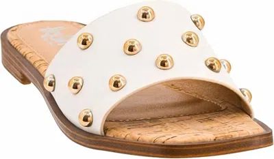 Hey Girl By Corkys Women's Come Aboard Sandals In White
