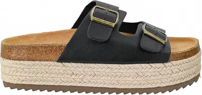 Hey Girl By Corkys Women Hey Girl No Filter Sandals In Black
