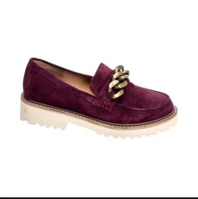 Hey Girl By Corkys Women's Literally Faux Suede Loafers In Wine In Multi