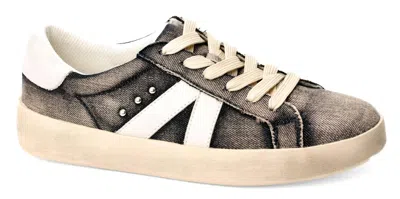 Hey Girl By Corkys Women No Chasers Denim Sneaker In Washed Blue