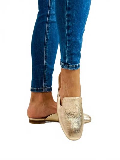 Hey Girl By Corkys Women's Spot Light Slides In Gold In Multi