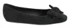 Hey Girl By Corkys Women's Sugar Rush Flat Shoes In Black Faux Suede In Black