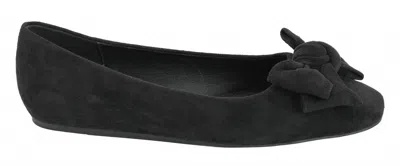 Hey Girl By Corkys Women's Sugar Rush Flat Shoes In Black Faux Suede