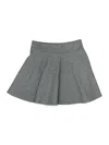 Hey Girl Casual Skirt In Gray