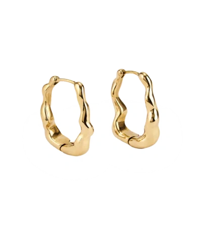 Hey Harper Dazzling Long Earrings In Gold