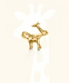 Hey Harper Giraffe Ring In Gold