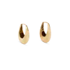Hey Harper September Oval Earrings In Brown