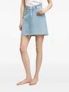 HEY JOANIE COTTON DENIM SKIRT
