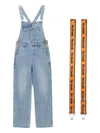 Hey Joanie Logo-print Dungarees