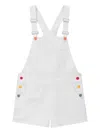 Hey Joanie Rainbow Playsuit In White