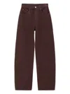 Hey Joanie Slope Curve Five Pockets Jeans In Brown