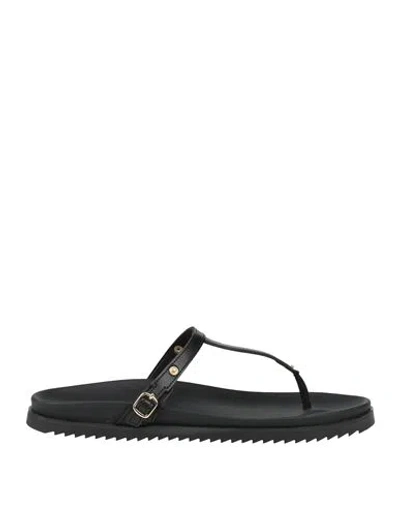 Hey Marly Woman Thong Sandal Black Size 12 Synthetisches Material